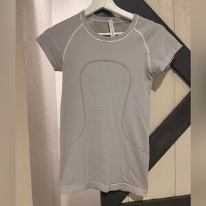 Lululemon Striped Athletic Tee